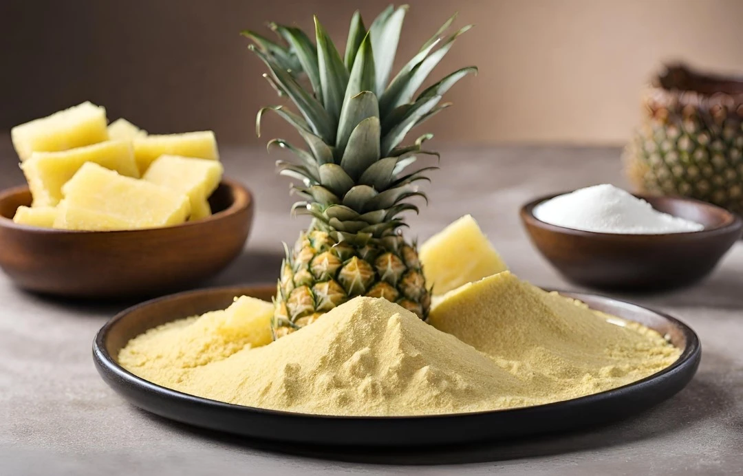 Dried pineapple powder Dried pineapple powder